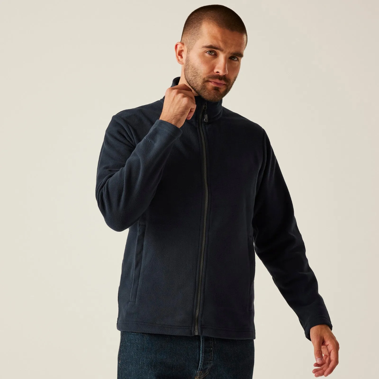 Regatta Professional Mens Honestly Made Micro Full Zip Fleece
