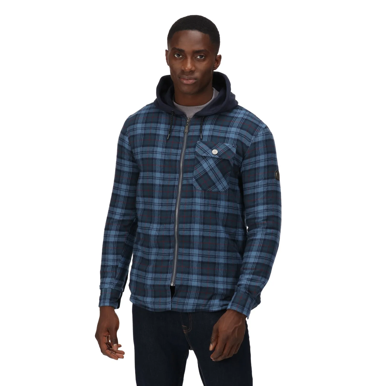 Regatta Professional Mens Tactical Siege Hooded Long Sleeve Shirt