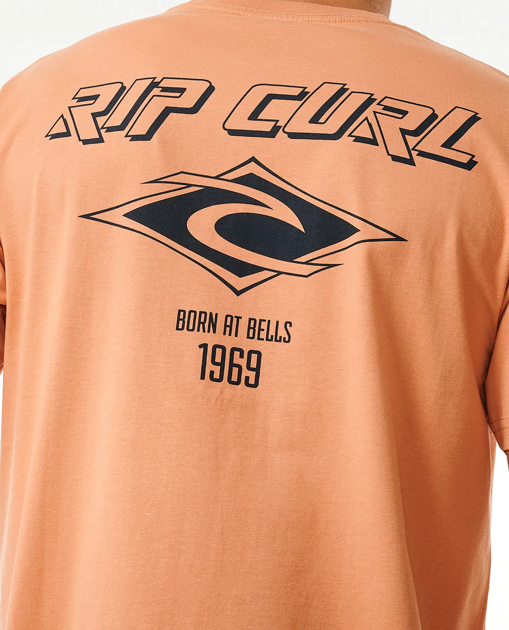 Rip Curl Mens Fade Out Icon Short Sleeve T-Shirt