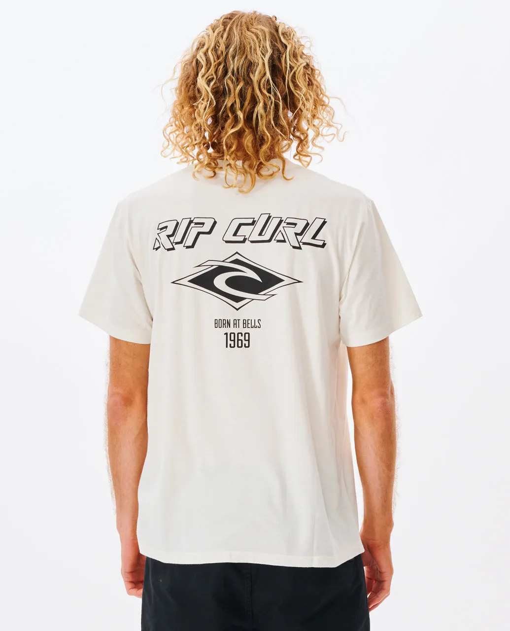 Rip Curl Mens Fade Out Icon Short Sleeve T-Shirt