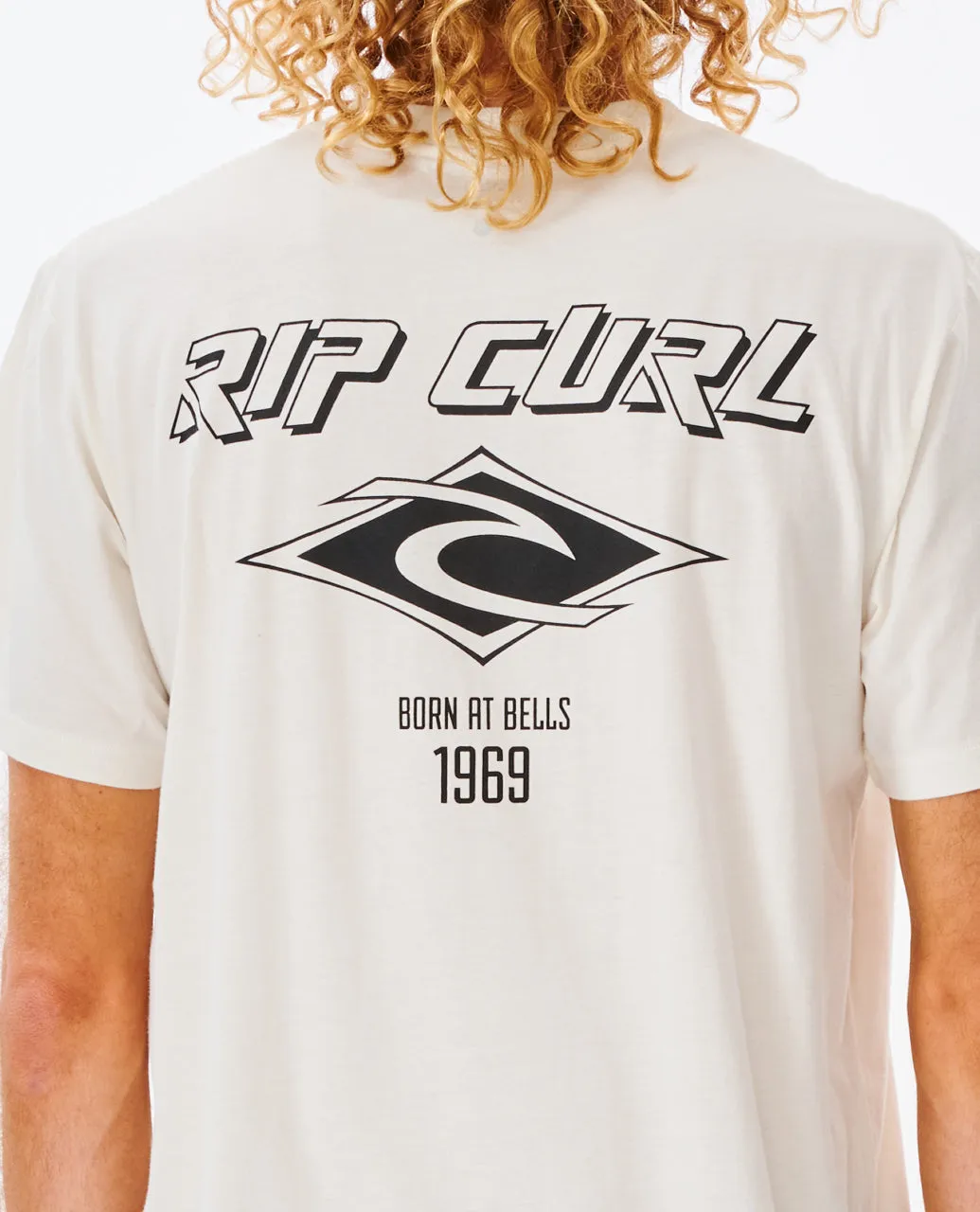 Rip Curl Mens Fade Out Icon Short Sleeve T-Shirt