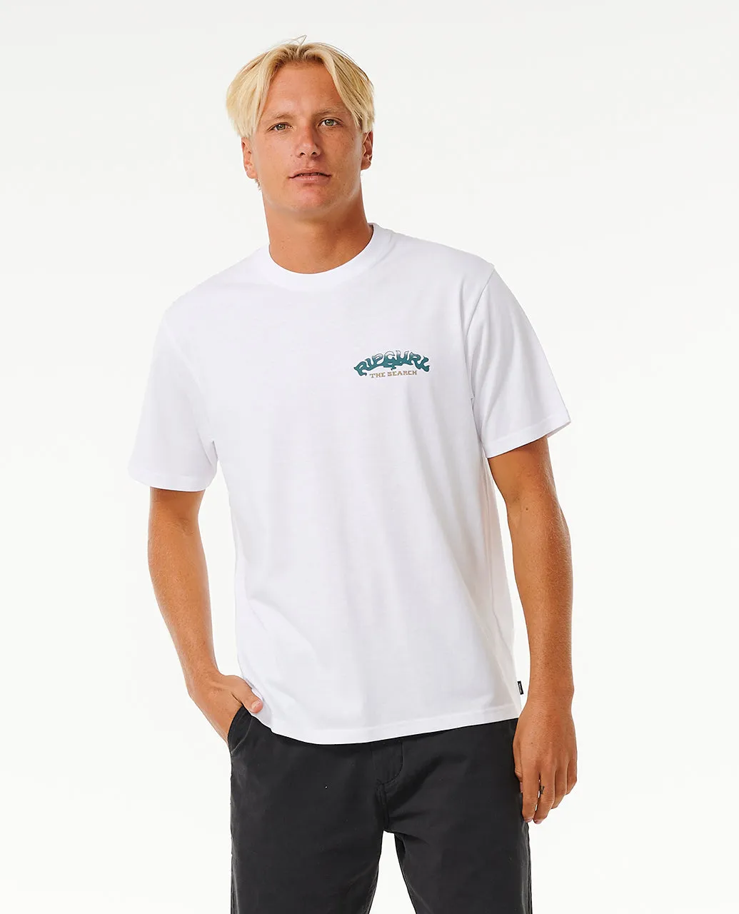 Rip Curl Mens Sphinx Cotton Crew Neck Short Sleeve T-Shirt