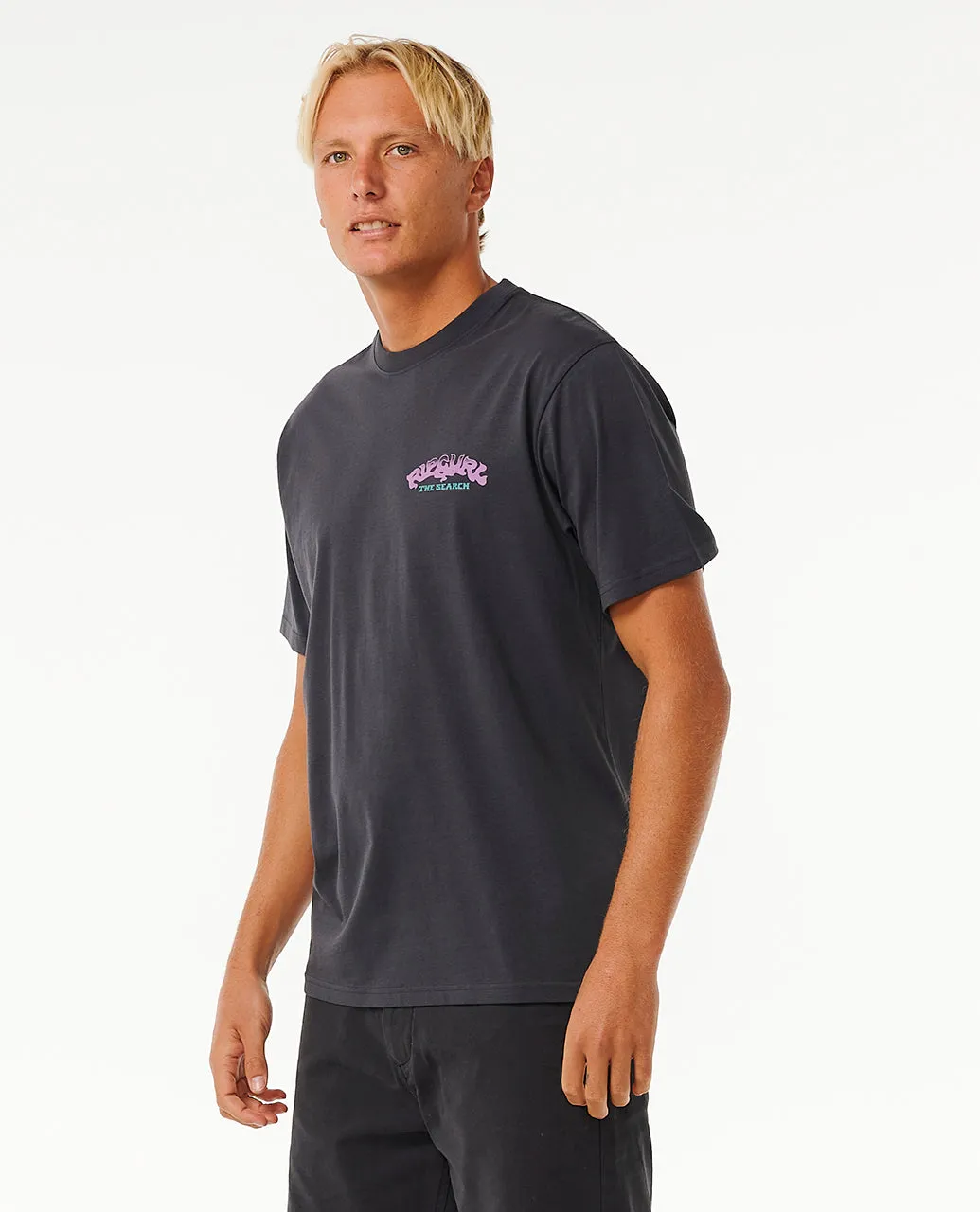 Rip Curl Mens Sphinx Cotton Crew Neck Short Sleeve T-Shirt