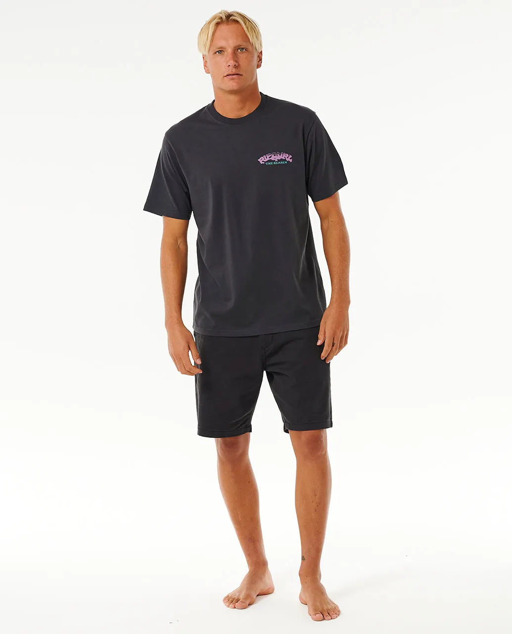 Rip Curl Mens Sphinx Cotton Crew Neck Short Sleeve T-Shirt