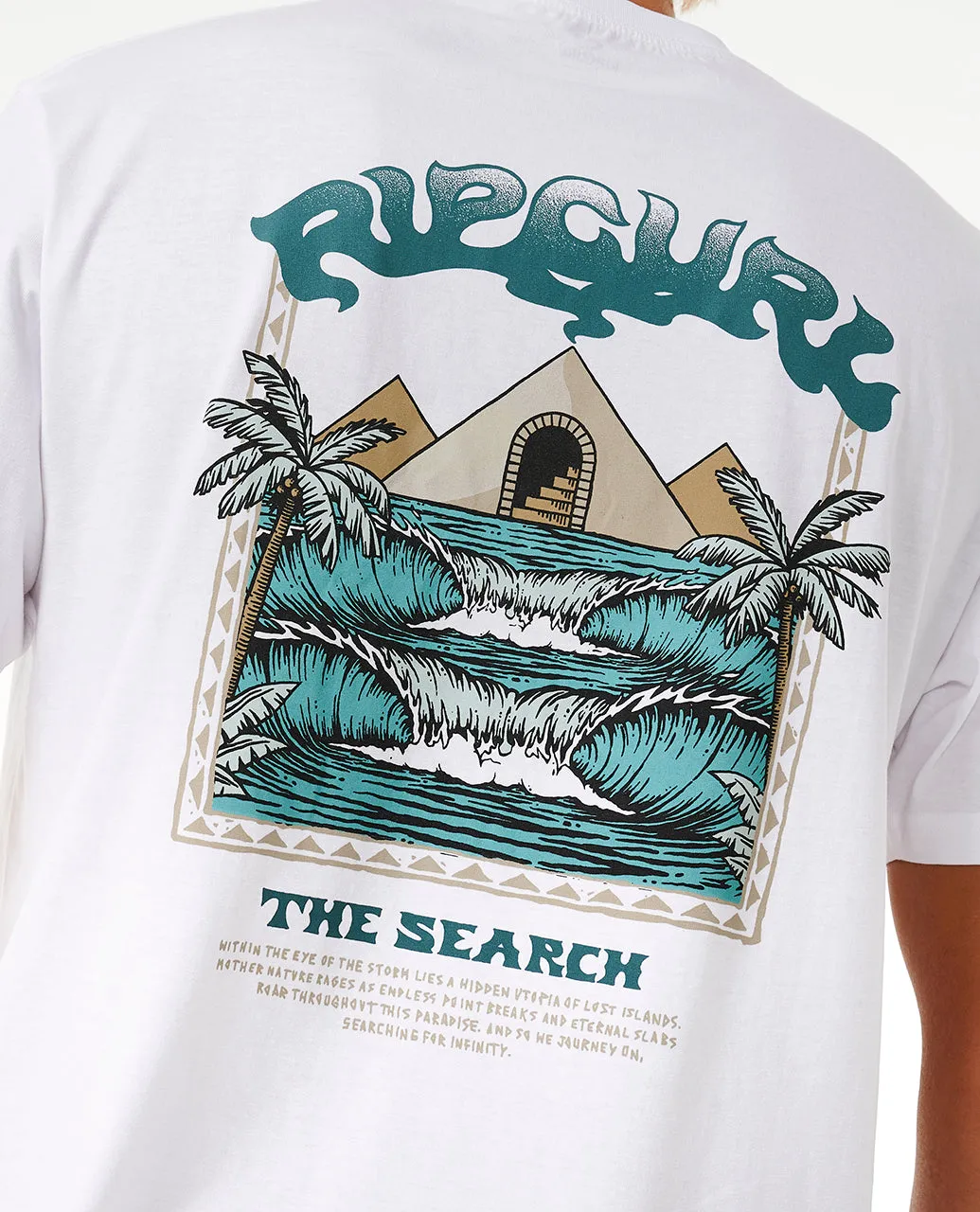 Rip Curl Mens Sphinx Cotton Crew Neck Short Sleeve T-Shirt