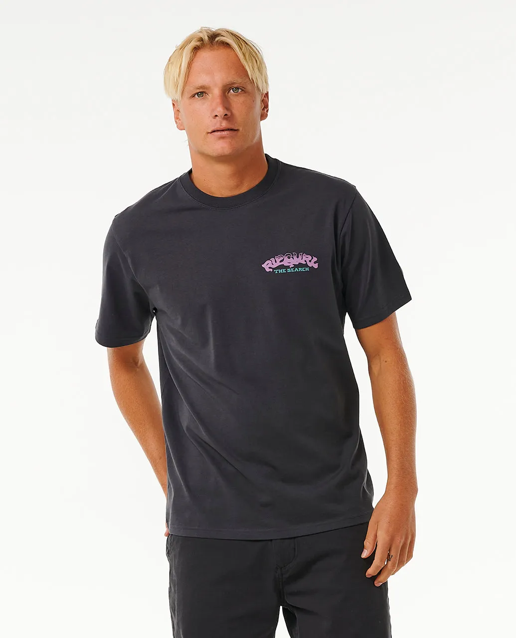 Rip Curl Mens Sphinx Cotton Crew Neck Short Sleeve T-Shirt