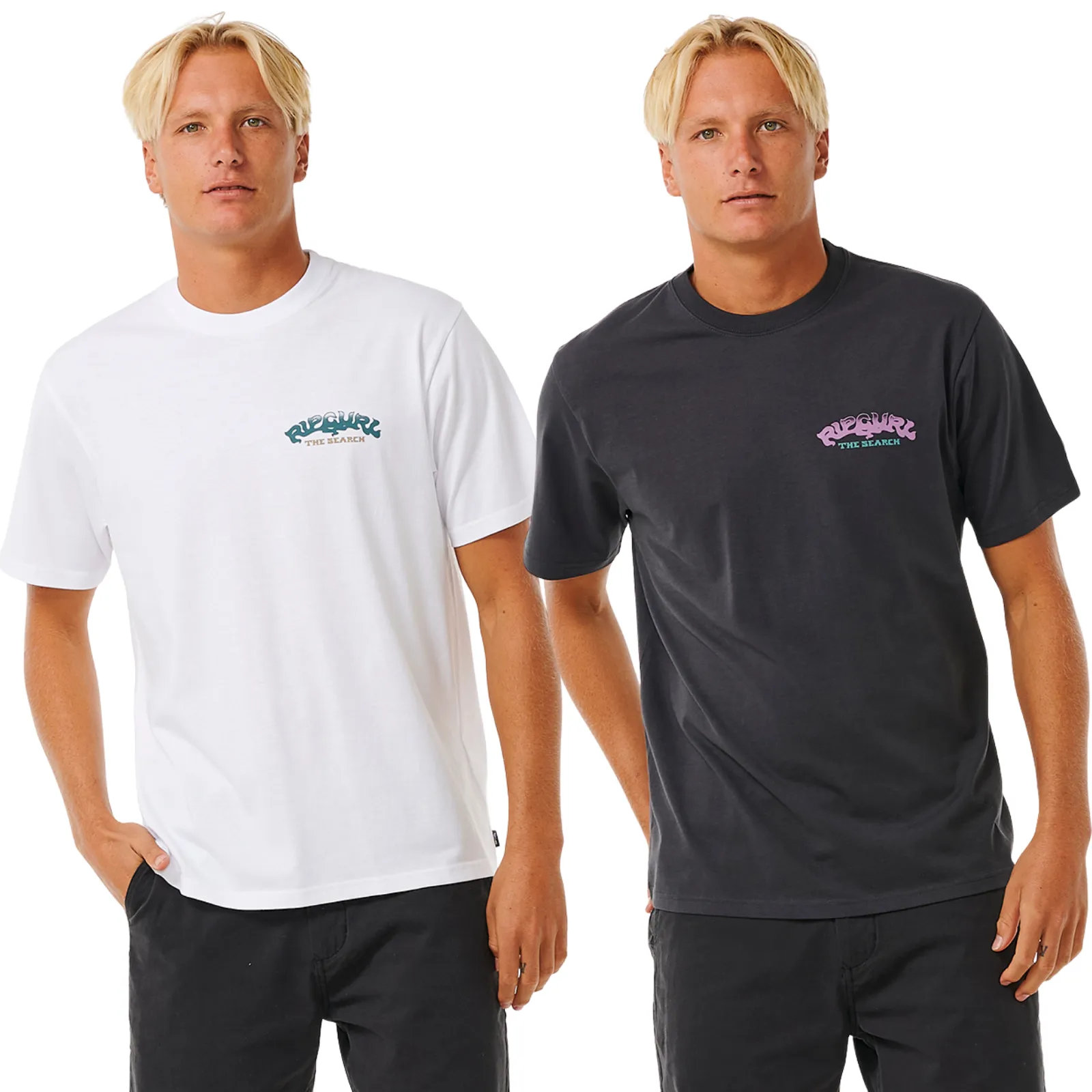 Rip Curl Mens Sphinx Cotton Crew Neck Short Sleeve T-Shirt