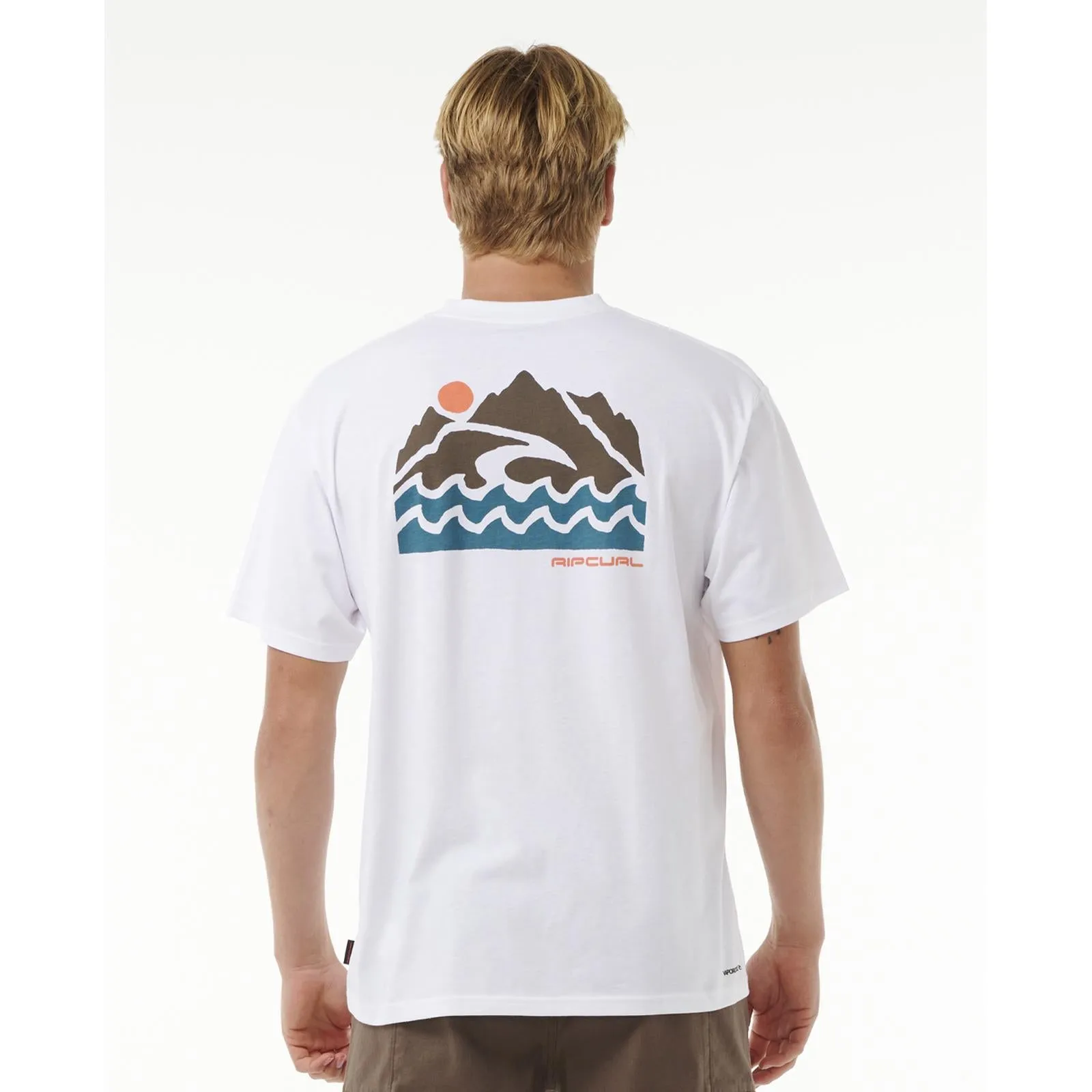Rip Curl Mens Vaporcool Search Trek Short Sleeve T-Shirt