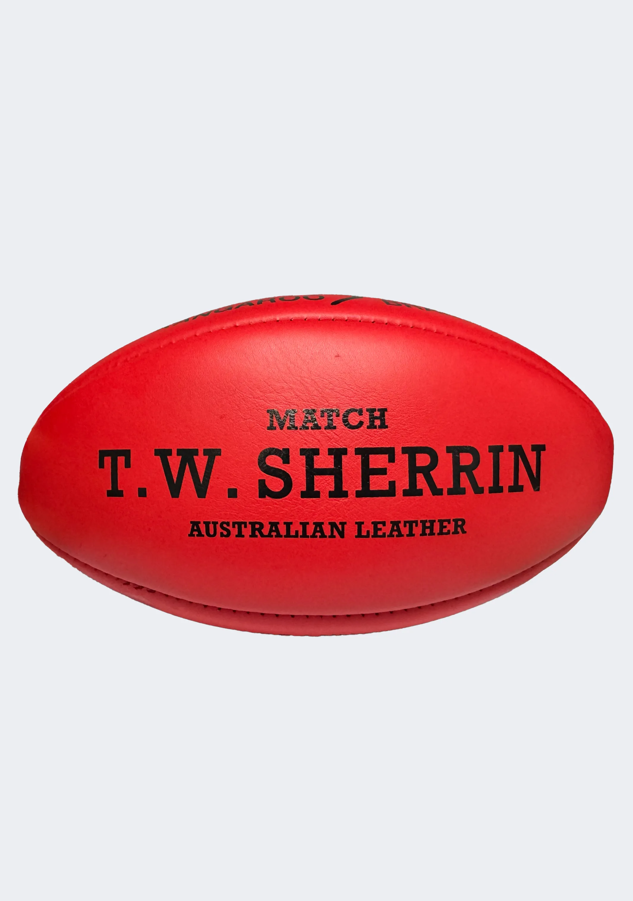 Sherrin Match Red Blemish Leather Ball Size 5