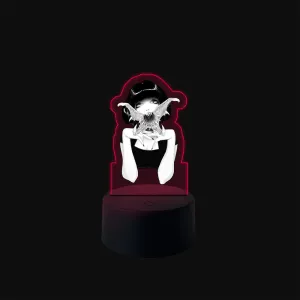 SNOW SOS Girl Dinner LED Desk Lamp