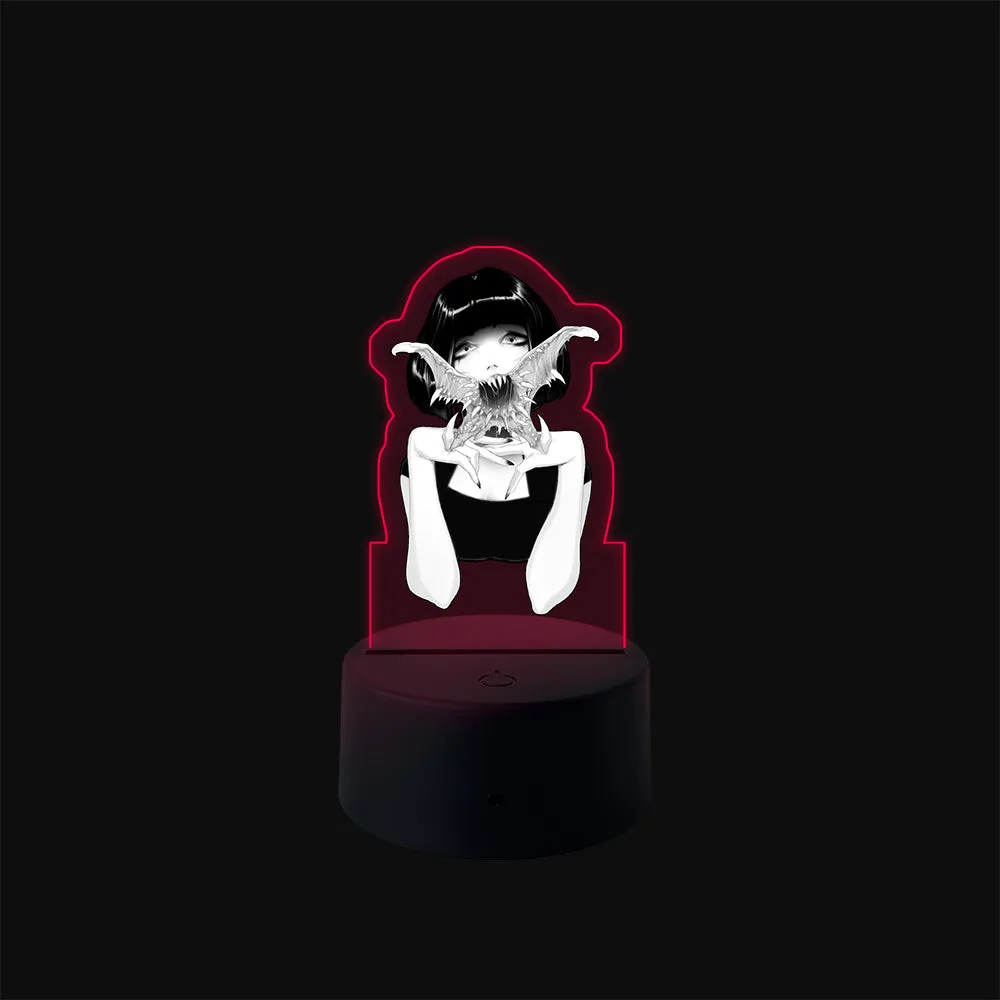 SNOW SOS Girl Dinner LED Desk Lamp
