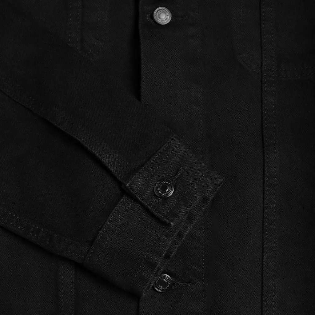 Thursday Denim Trucker Jacket | Pitch Black