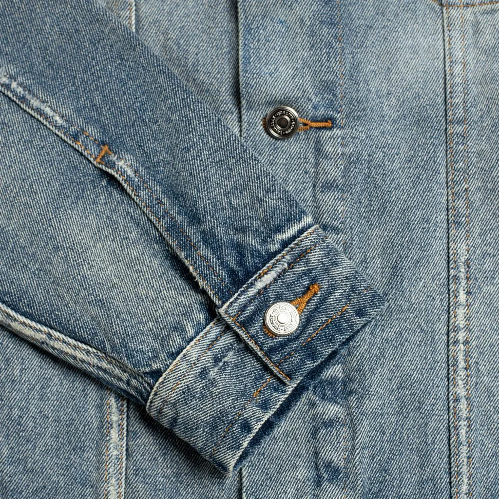 Thursday Denim Trucker Jacket | Washed Indigo