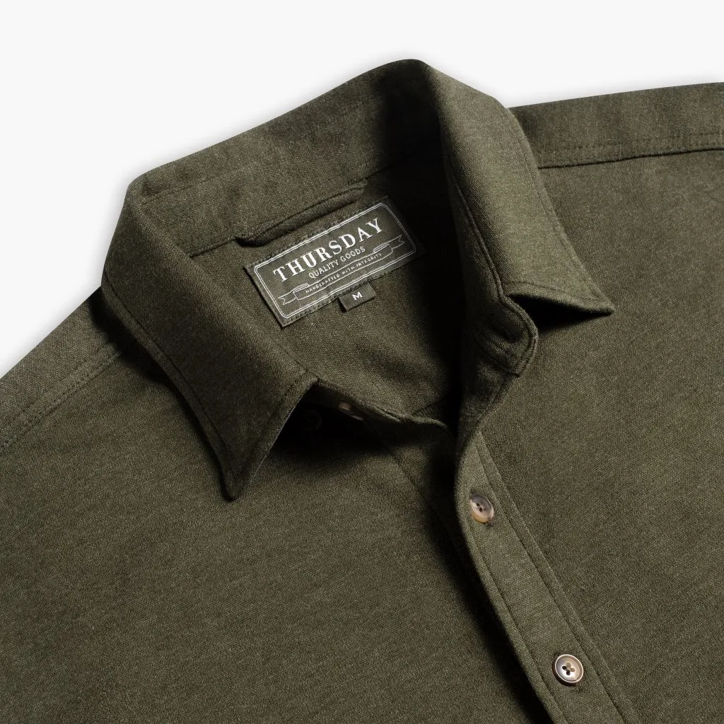Thursday Everyday Button-Down Shirt | Olive