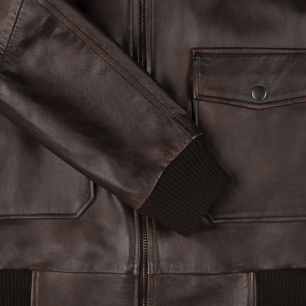 Thursday Flight Jacket | Black Coffee