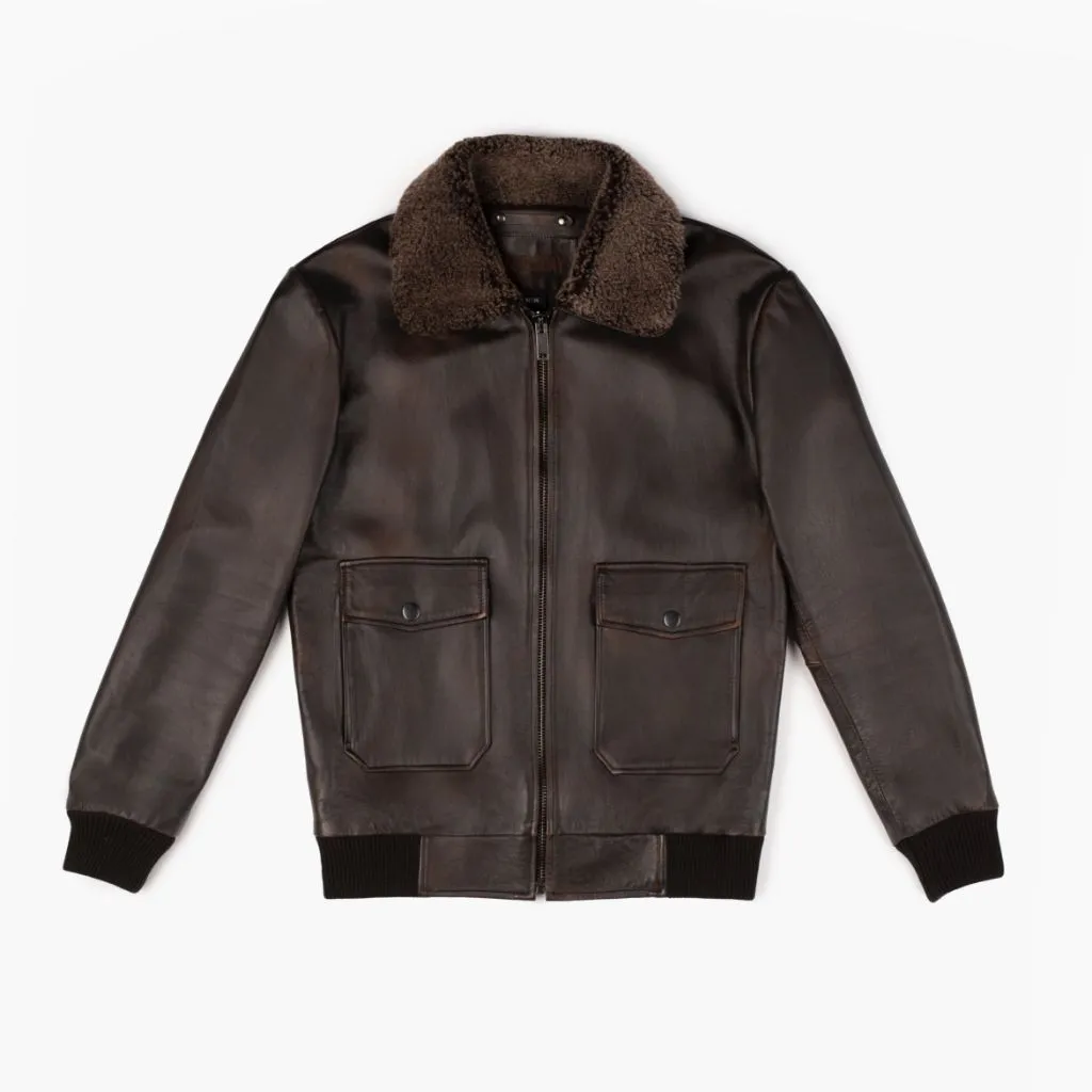 Thursday Flight Jacket | Black Coffee