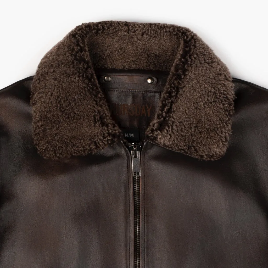Thursday Flight Jacket | Black Coffee