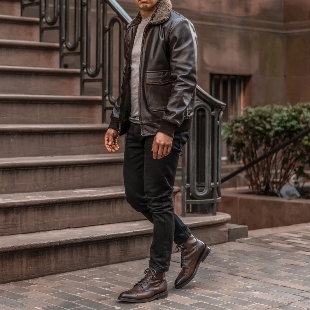 Thursday Flight Jacket | Black Coffee
