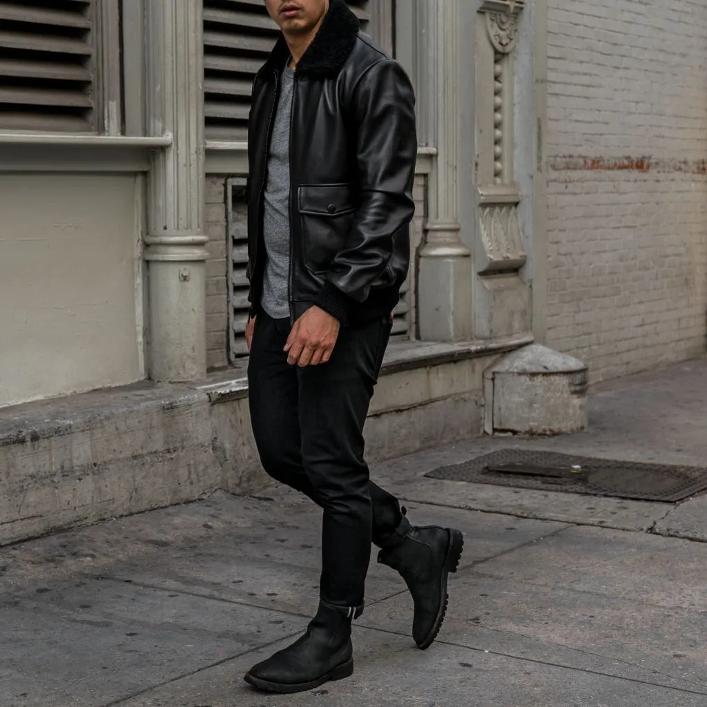 Thursday Flight Jacket | Black