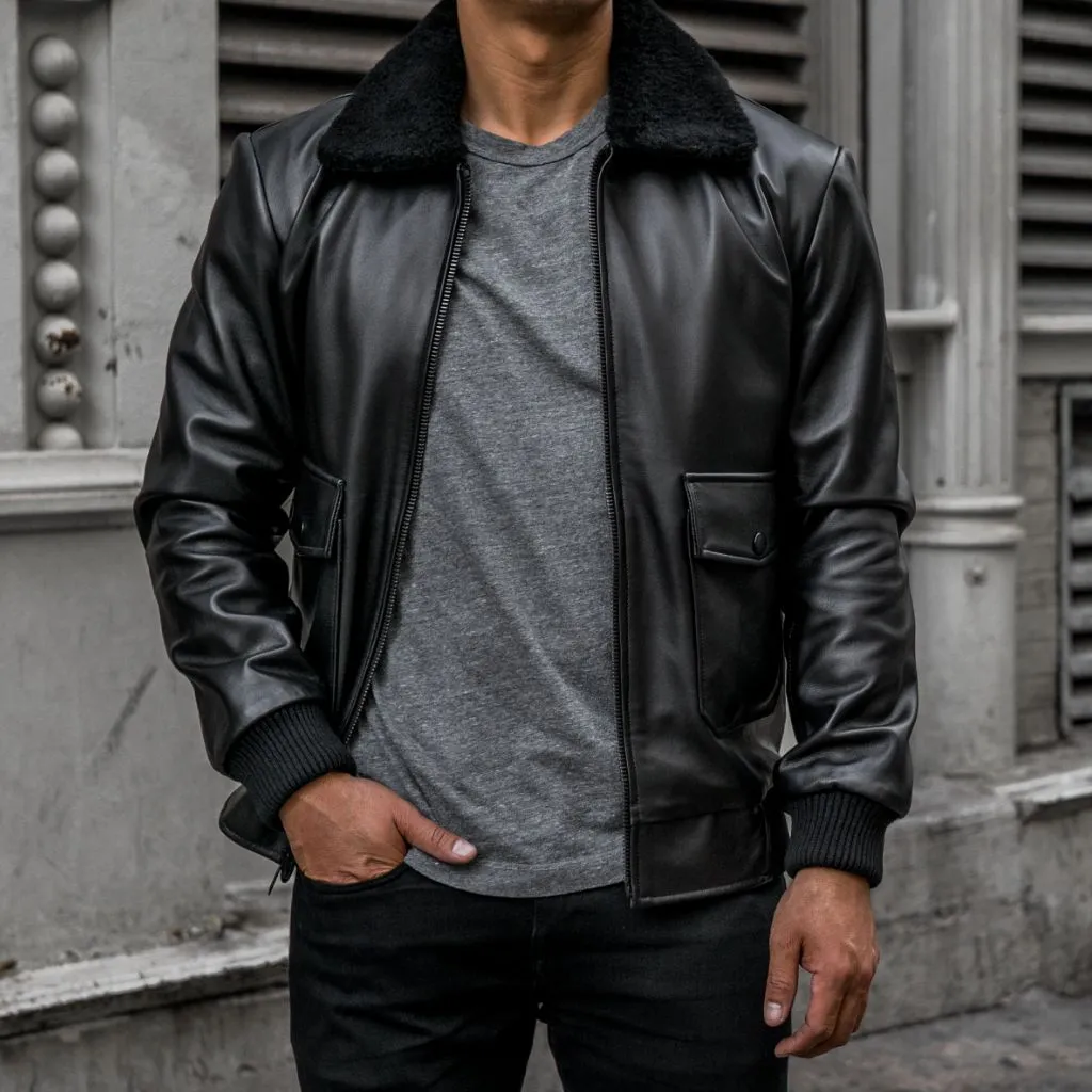 Thursday Flight Jacket | Black