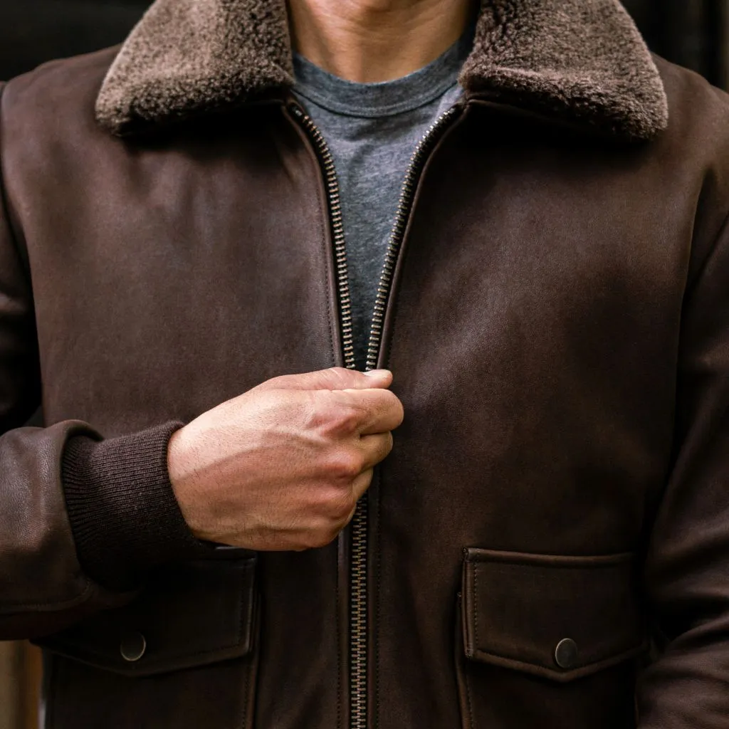 Thursday Flight Jacket | Tobacco
