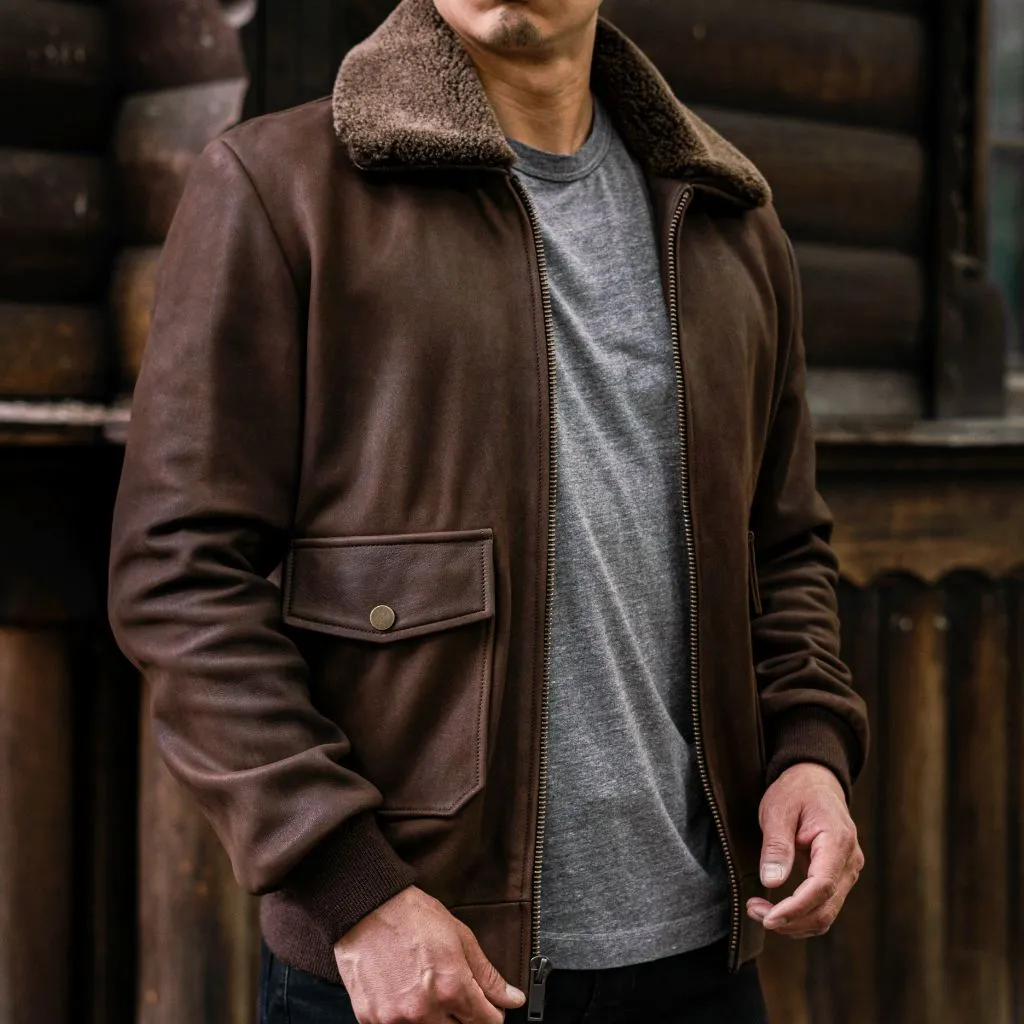 Thursday Flight Jacket | Tobacco