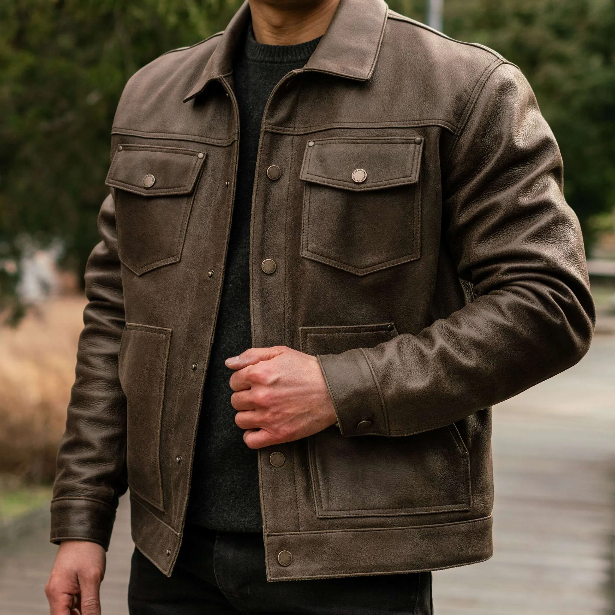 Thursday Roughout Cruiser Jacket | Dark Olive