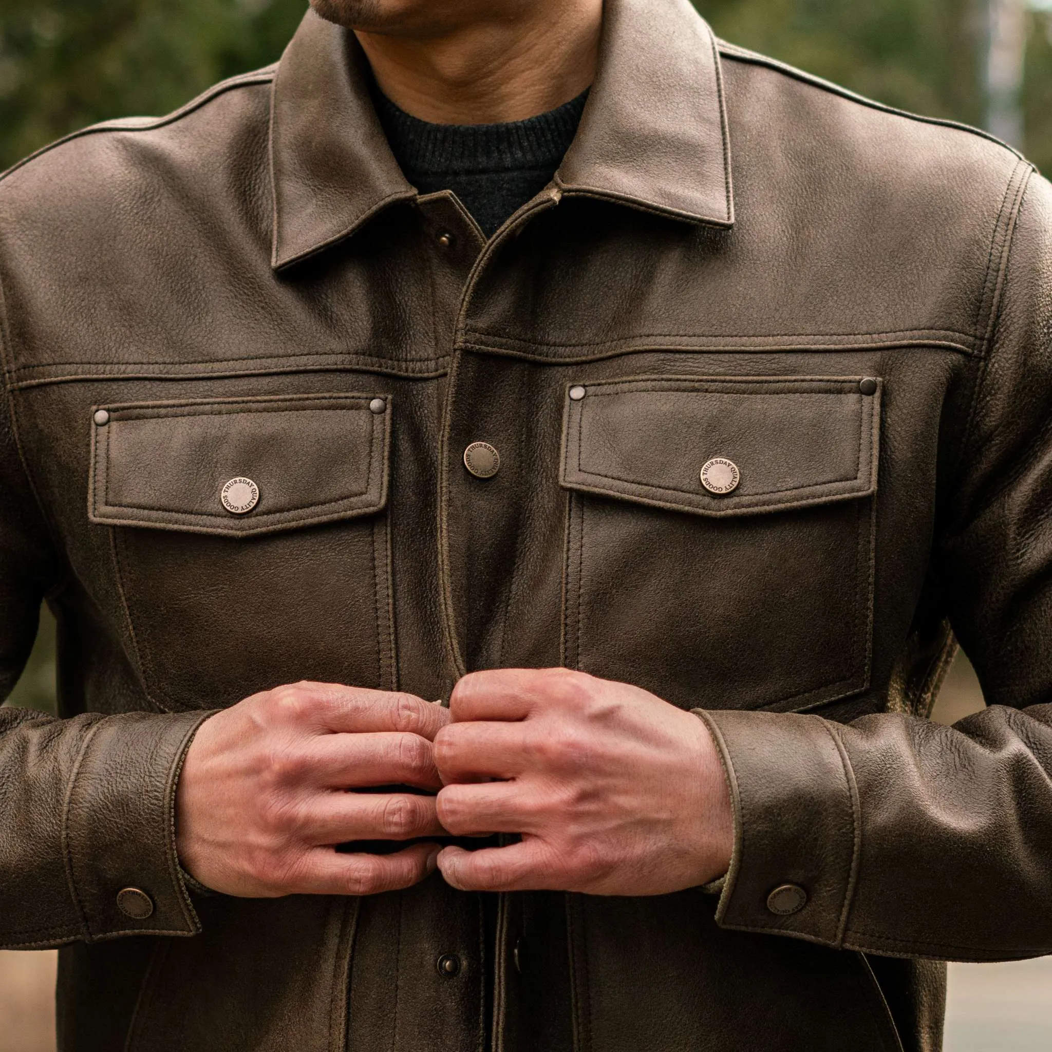 Thursday Roughout Cruiser Jacket | Dark Olive