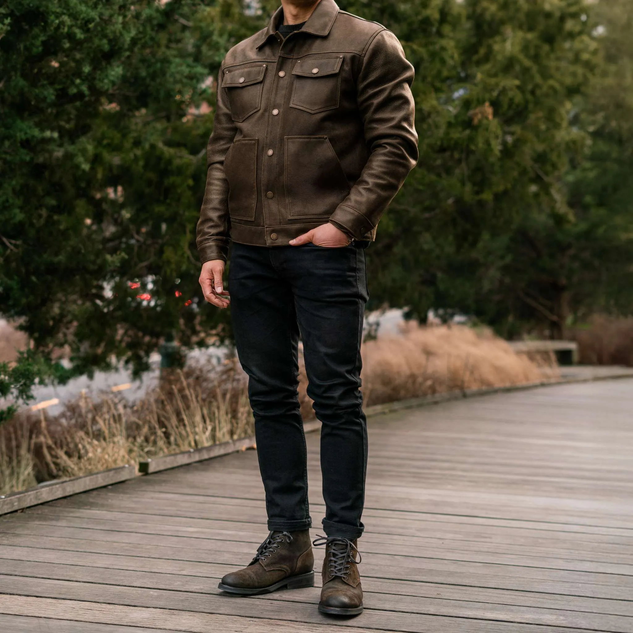 Thursday Roughout Cruiser Jacket | Dark Olive