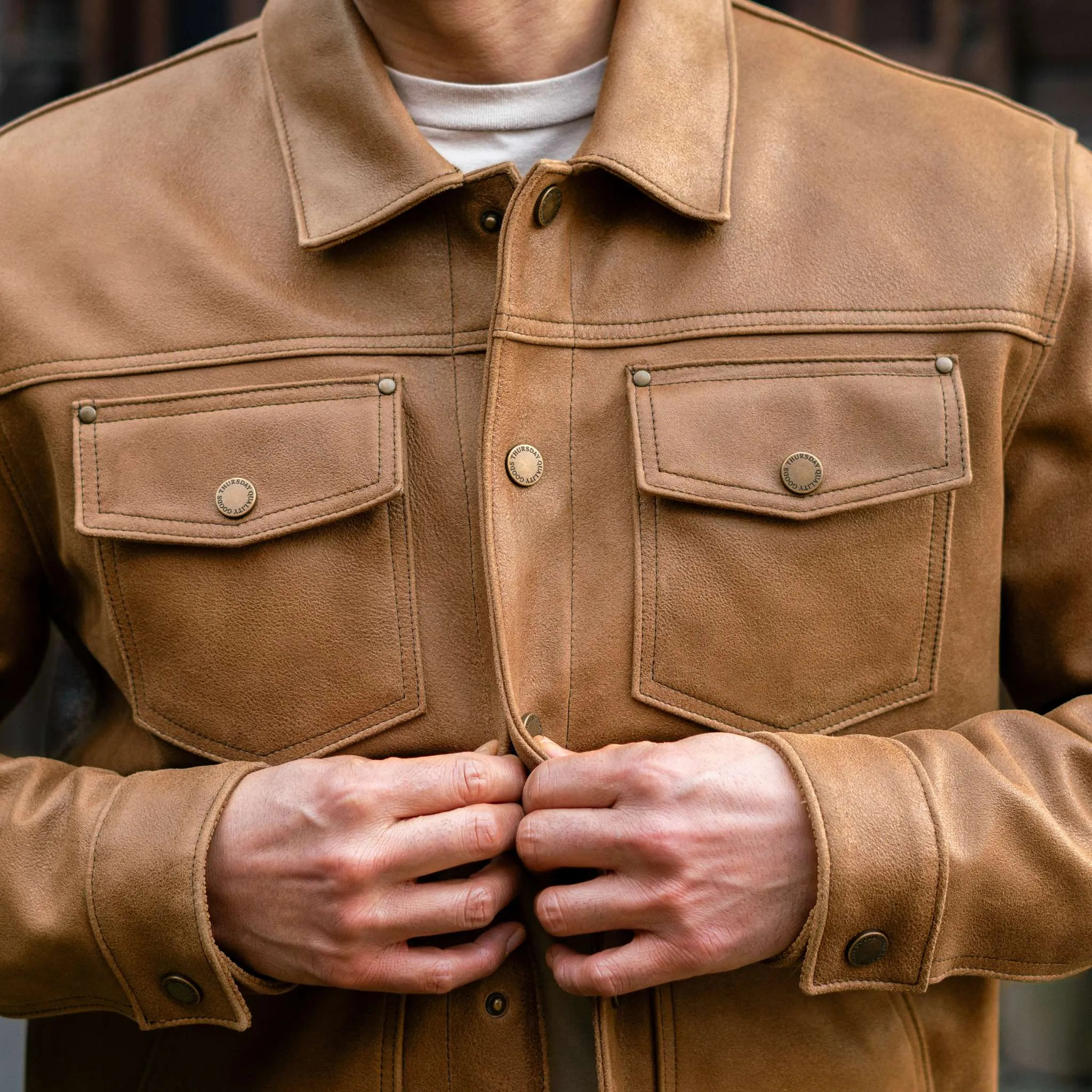 Thursday Roughout Cruiser Jacket | Natural