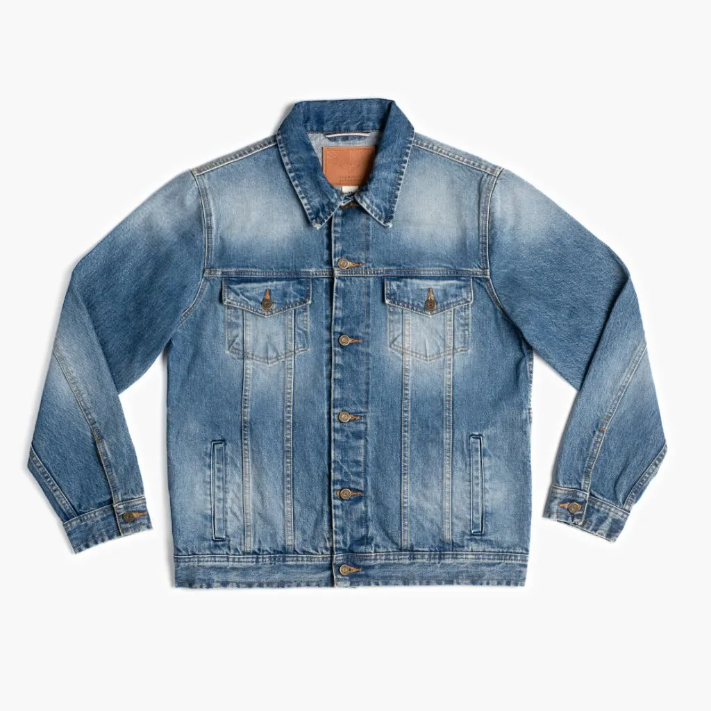 Thursday Selvedge Denim Trucker Jacket | Vintage Wash