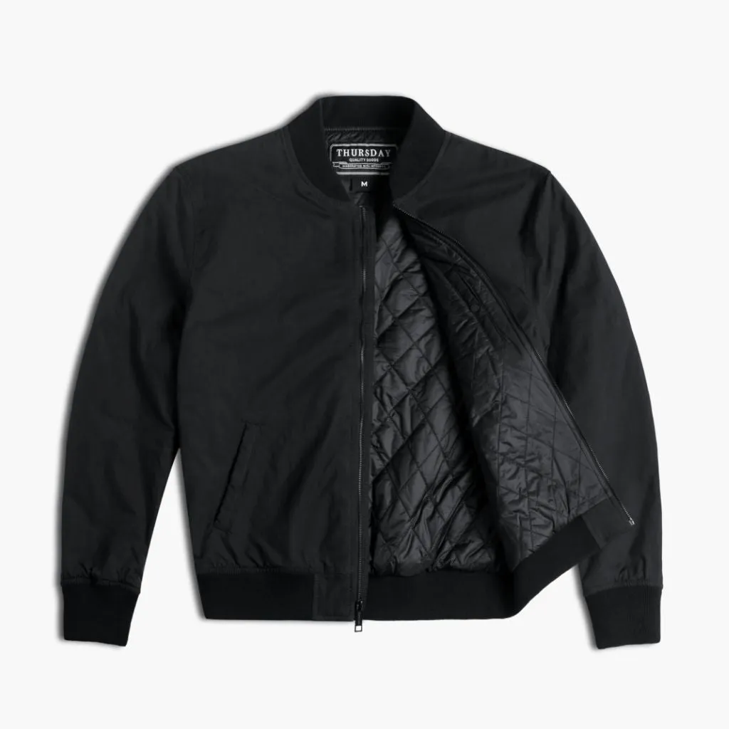 Thursday Union Bomber Jacket | Black