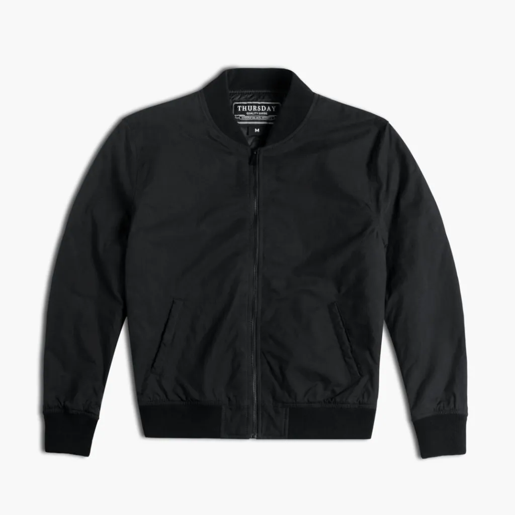 Thursday Union Bomber Jacket | Black
