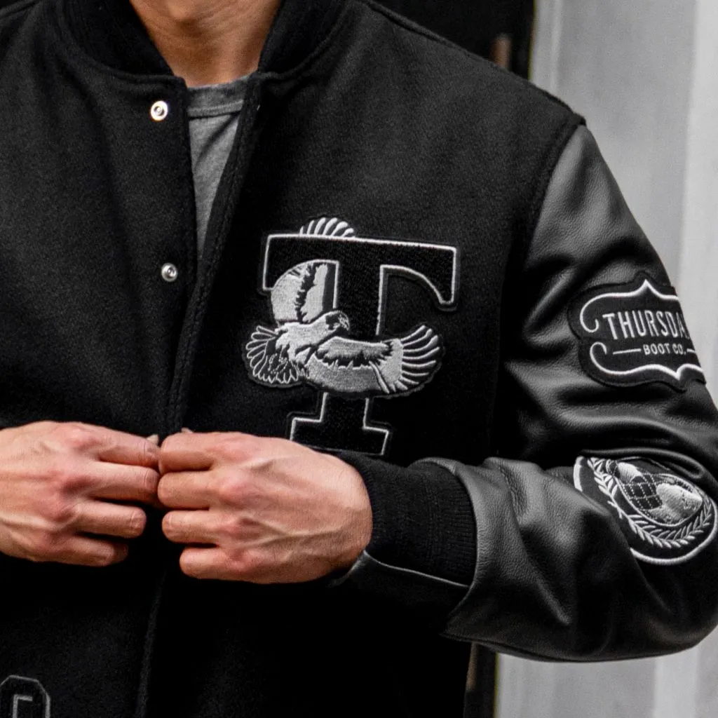 Thursday Varsity Jacket | Black 10 Year