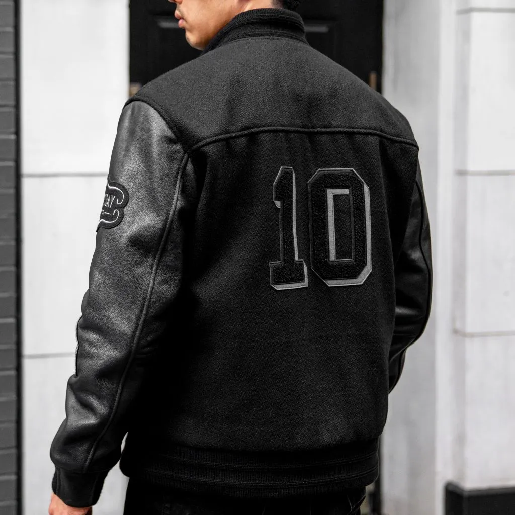 Thursday Varsity Jacket | Black 10 Year