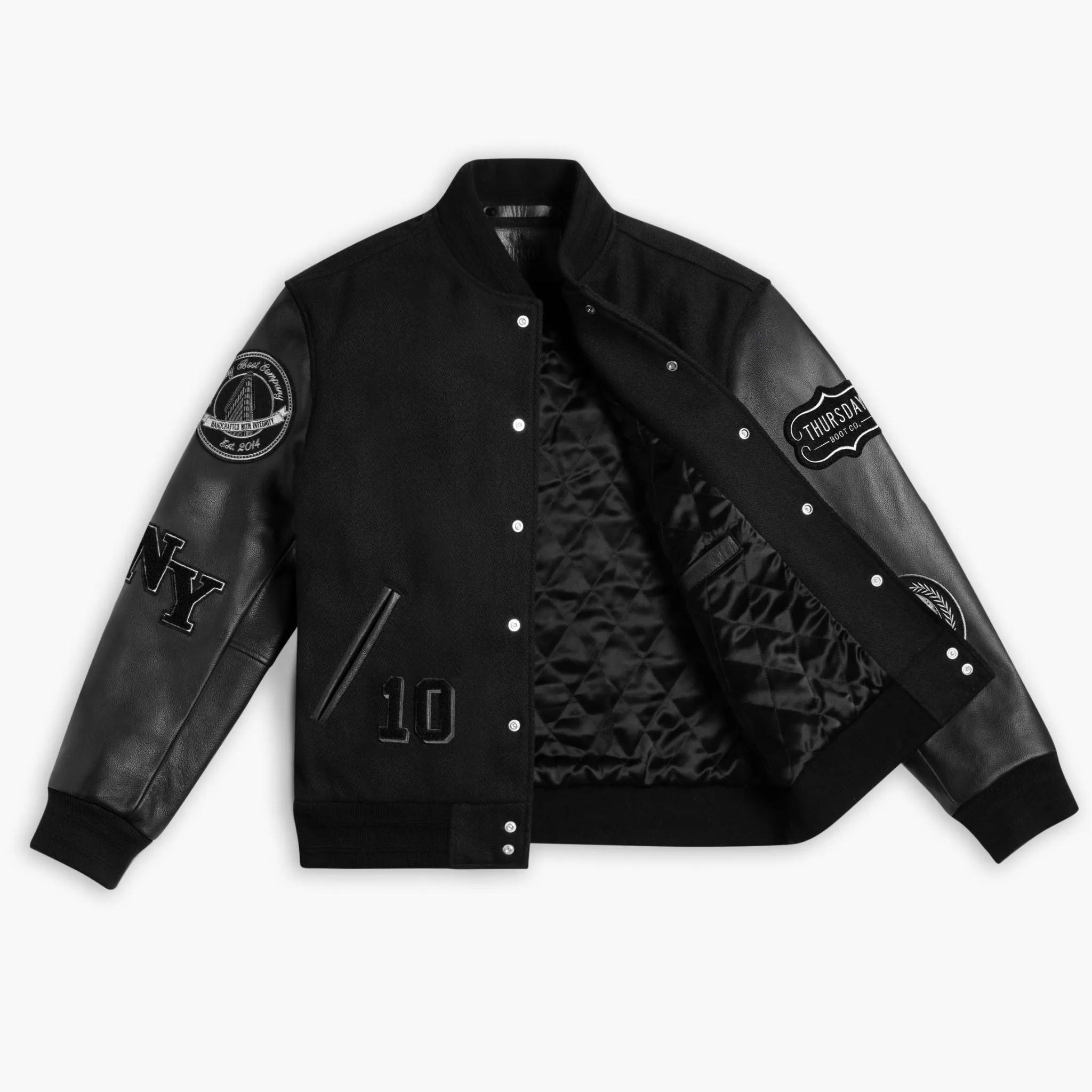 Thursday Varsity Jacket | Black 10 Year