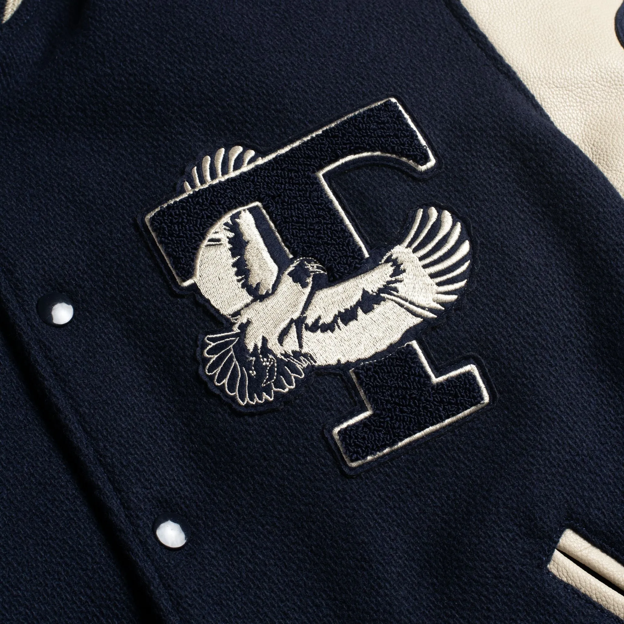 Thursday Varsity Jacket | Navy 10 Year