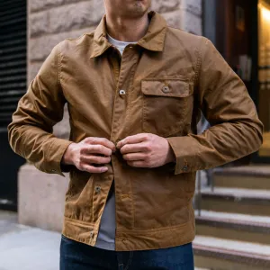 Thursday Waxed Canvas Field Jacket | Khaki