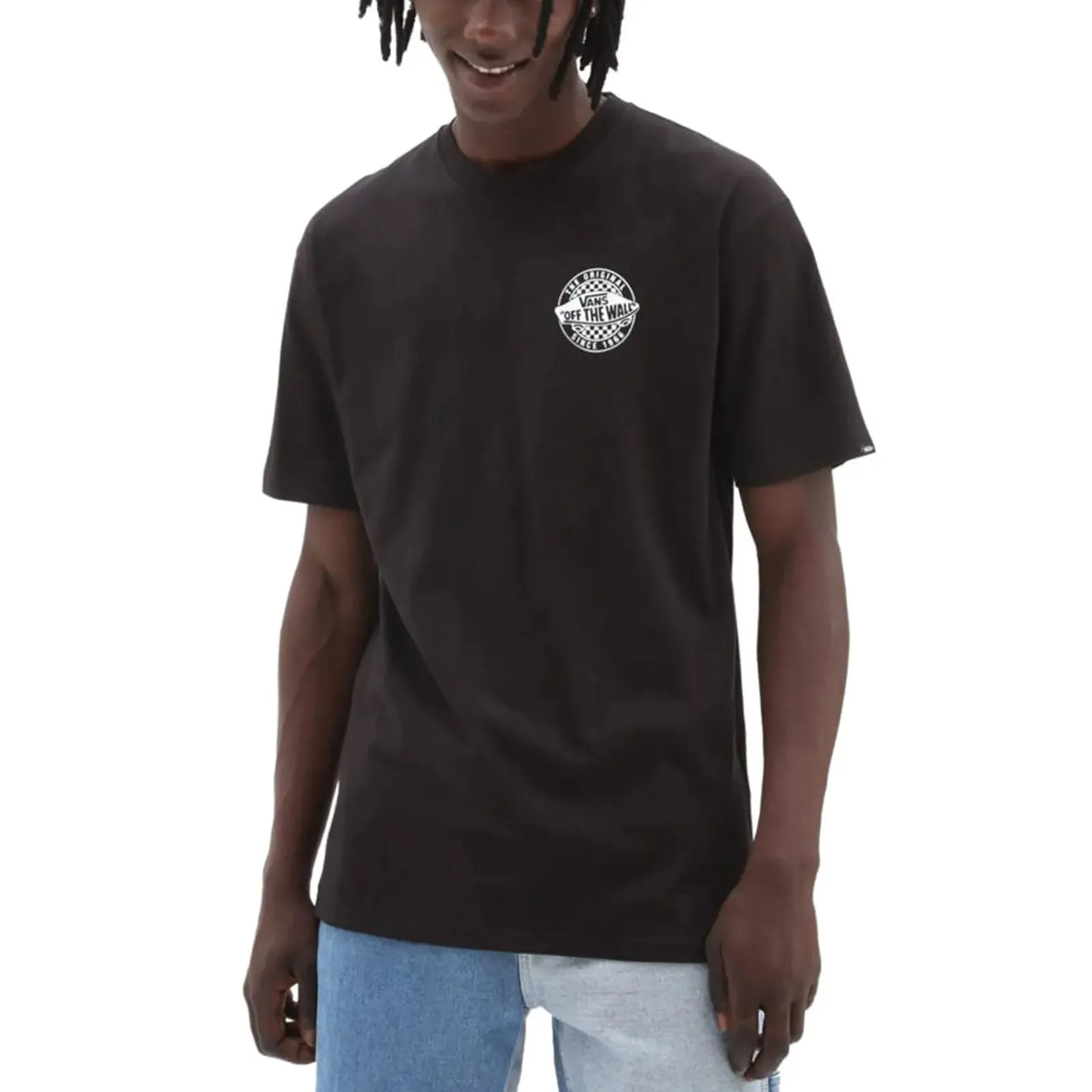 Vans Mens Off The Wall OG 66 Short Sleeve Crew Neck T-Shirt