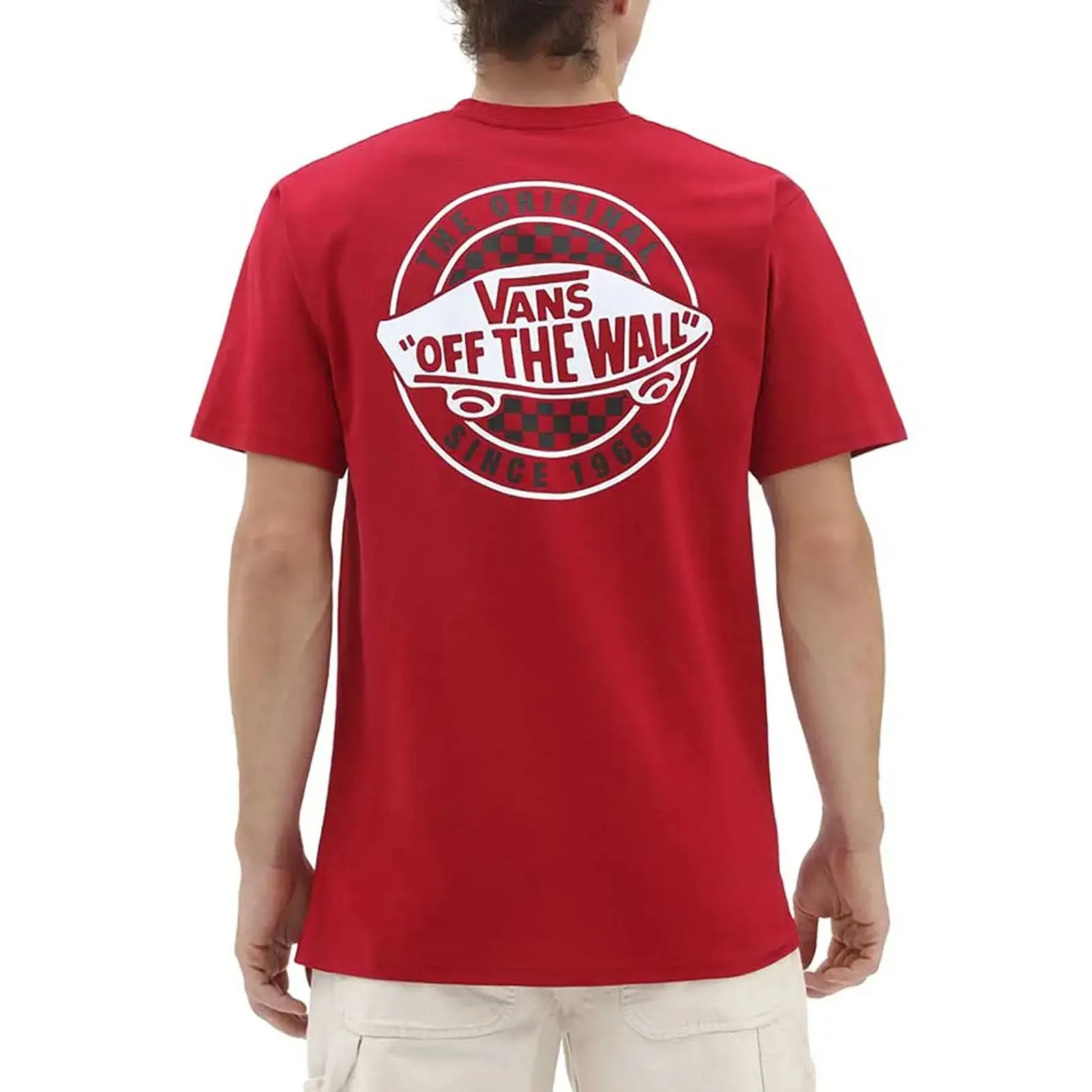 Vans Mens Off The Wall OG 66 Short Sleeve Crew Neck T-Shirt