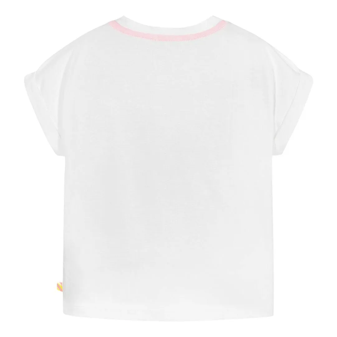 White Butterfly Logo T-Shirt